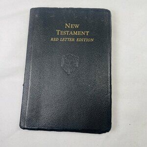 New Testament Red Letter Edition Our Lord & Savior Jesus Christ Bible Undated